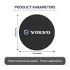 2pcs Car Cup Coaster High Quality Colorful Non Slip Pad Parts For Volvo AWD XC60 S40 XC40 XC90 C30 C70 S60 S80 S90 T6 V40 V50