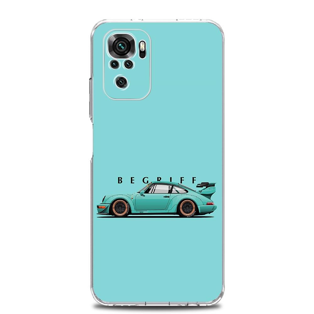 JDM Tokyo Drift Sports Car Phone Case For Xiaomi Redmi Note 15 14 13 12 4G 10 11 Pro Plus 5G 14C 13C 12C 10C 9A Cover