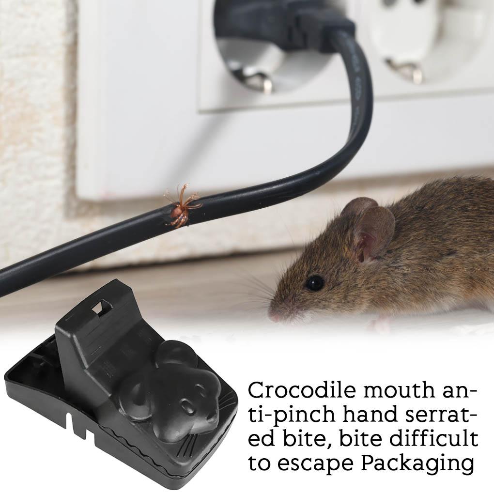 Mousetrap ABS Plastic Mouse Catcher Sawtooth Jaw Snap Mousetrap