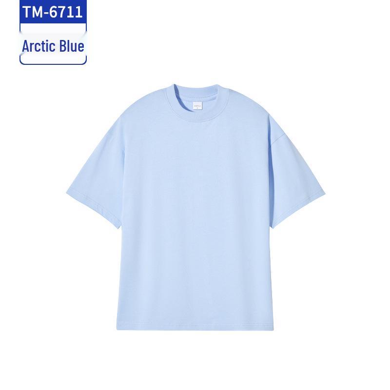 Summer Trendy Custom Workwear & Club Dance T-Shirt - Drop Shoulder Uniform for Group Activities
