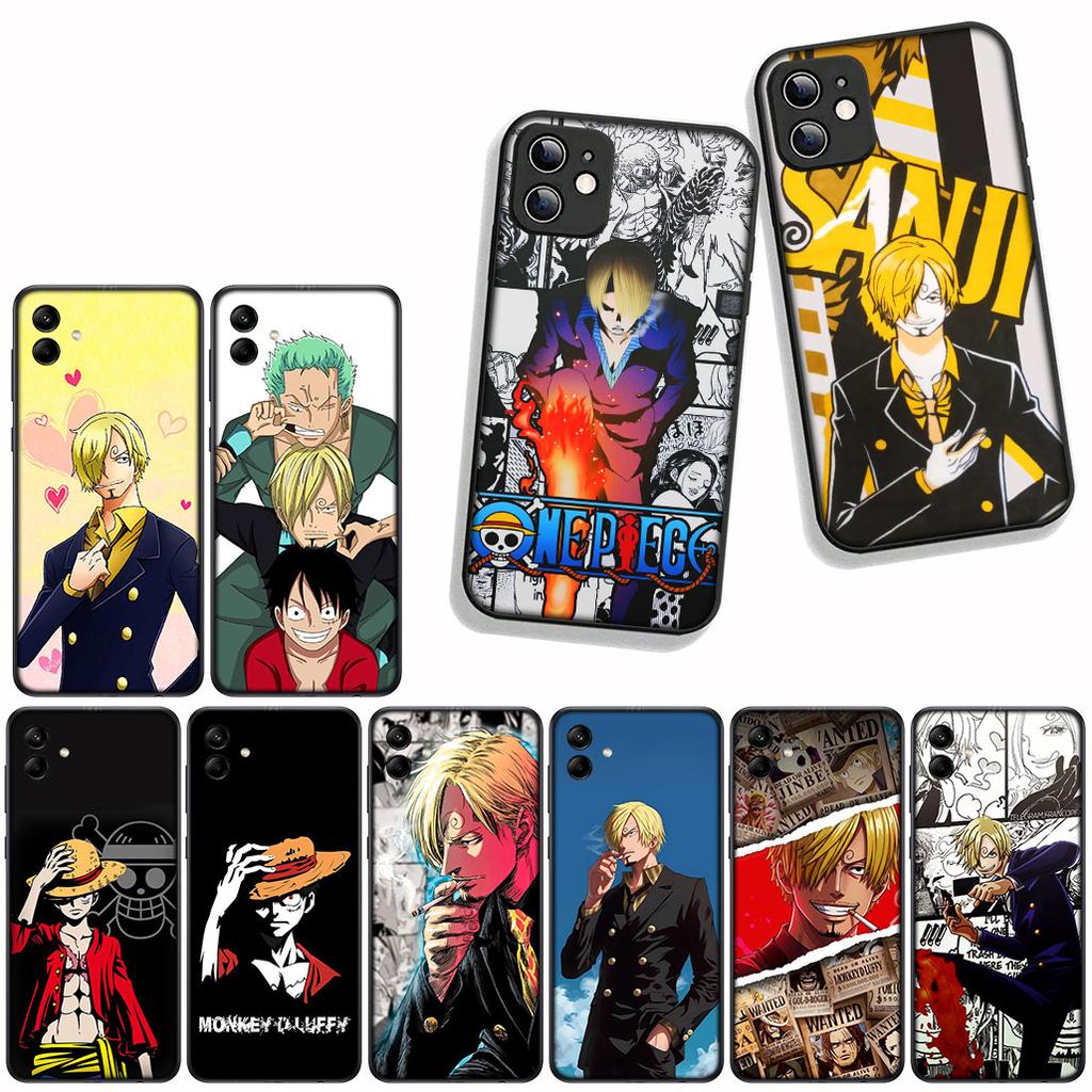for Motorola Moto G54 G05 G24 G55 G75 G9 G85 G15 G57 G86 Power Edge 50 30 Ultra Fusion neo Pro Case Anime Luffy ONE PIECE Sanji