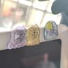 Cartoon Embossed Animal Sticker Waterproof PVC Resin Sticker for Notebook Card Making Phone Cover Kids Room Wall Art