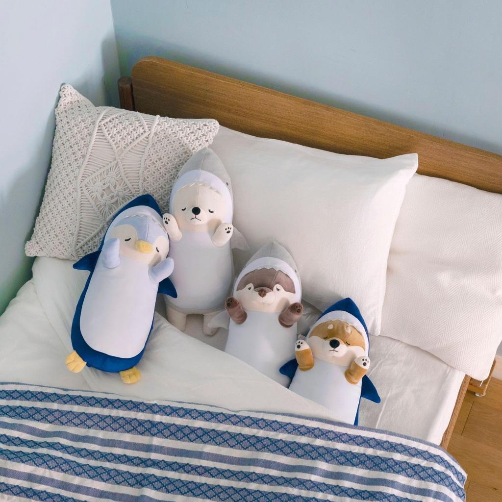 Livheart Goodnight Cool Pillow Premium Nemunemu Animals Lucky length Pillow Antibacterial Cool to the touch (total approx. 42cm) 34204-11