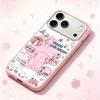 Influencer Melody Frosted Skin Feel Drop Protection Phone Case for Apple PROMAX 17/16/15/14/13.