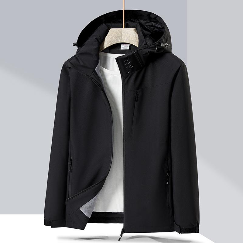 

Унисекс Толстая Ветровка с Индивидуальным Логотипом для Осенне-Зимних Мероприятий M