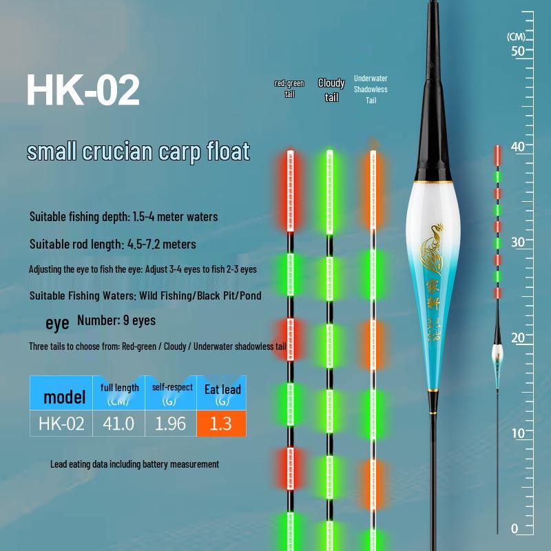 Dual-Use Luminous Fishing Float: Color-Changing, Day/Night, Electronic Bite Alarm for Various Carp Species