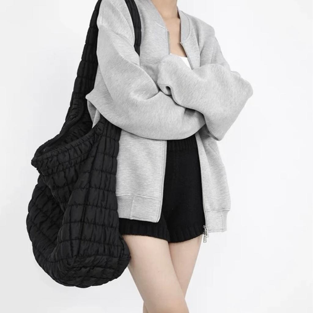 New Korean Version Niche Versatile Cloud Pleated Underarm Bag Casual Dumpling Bag Single Shoulder Crossbody Bag Women's Tote