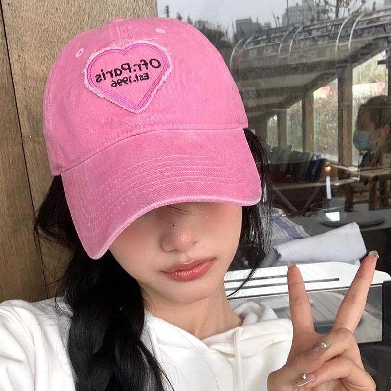 Chic Brown Baseball Cap With Simple Design And Sunshade Function For Women