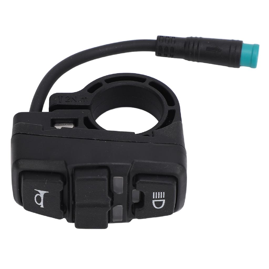 3 i 1 Elektrisk Sparkesykkel Funksjonsbryter ABS Frontlys Horn Blinklys Kontrollbryter for KUGOO M5