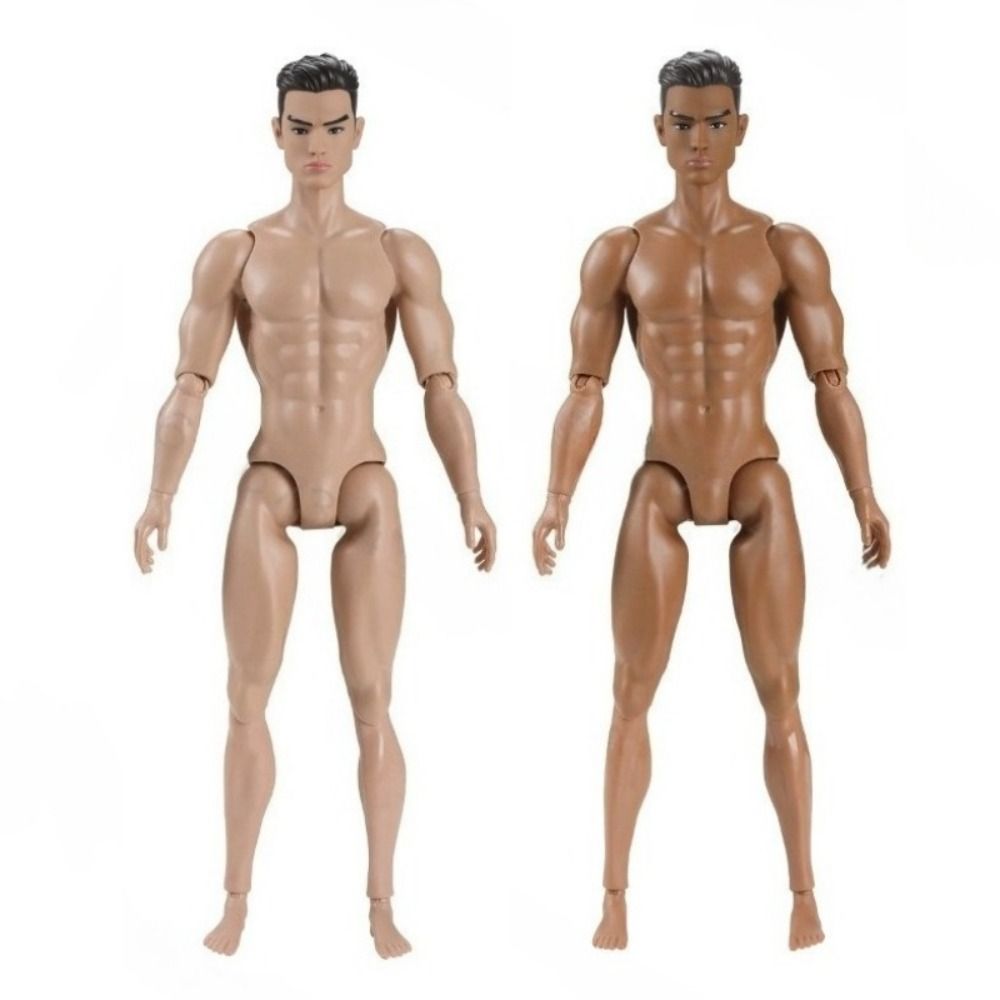 Multi-Joints 1/6 Male Doll White/Normal/Tan Action Figure Body Male Model DIY Toy