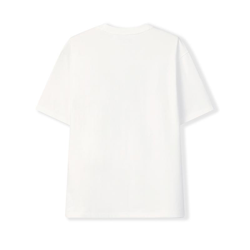 Fila Original Trendy Casual Sports T-Shirt Men Tops Cloud-White F61M629102FWT