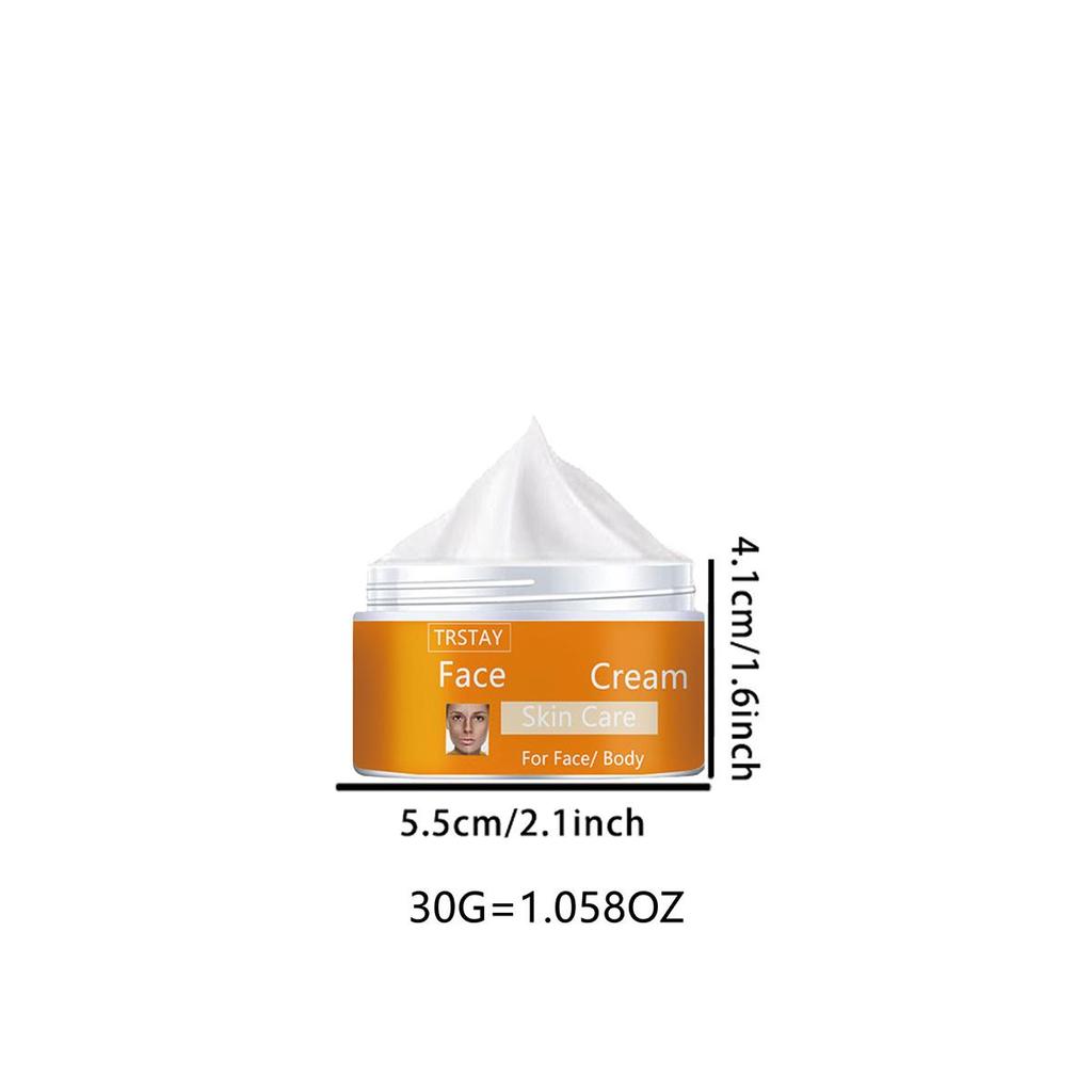 La crème hydratante réhydrate, soulage la sécheresse, protège la peau des dommages, équilibre l'eau et l'huile et laisse la peau délicate et lisse.