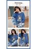 Women's Long Sleeve Cotton Pajama Set - Spring & Autumn Casual Wear