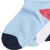 adidas Socks 3 Pack Natural Pink/white/brilliant Blue Kids' ED8618