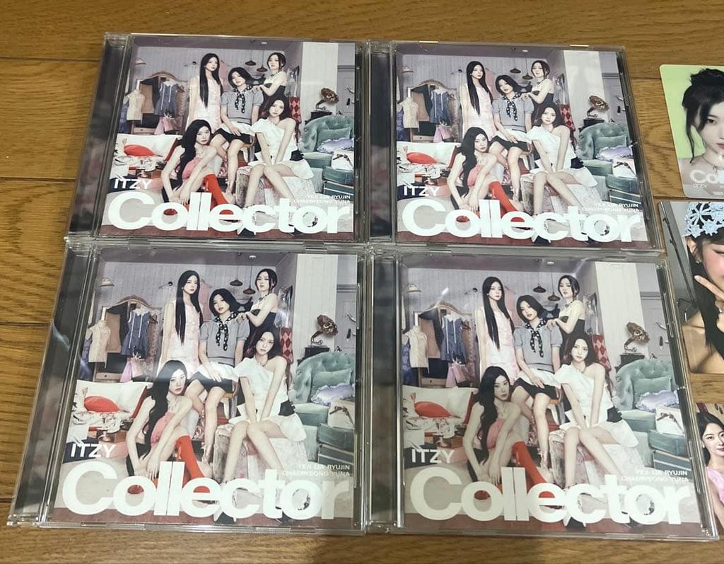 [USED] Collector ITZY Regular Edition Tower Records Bonus Clear Trading Card Lucky Draw