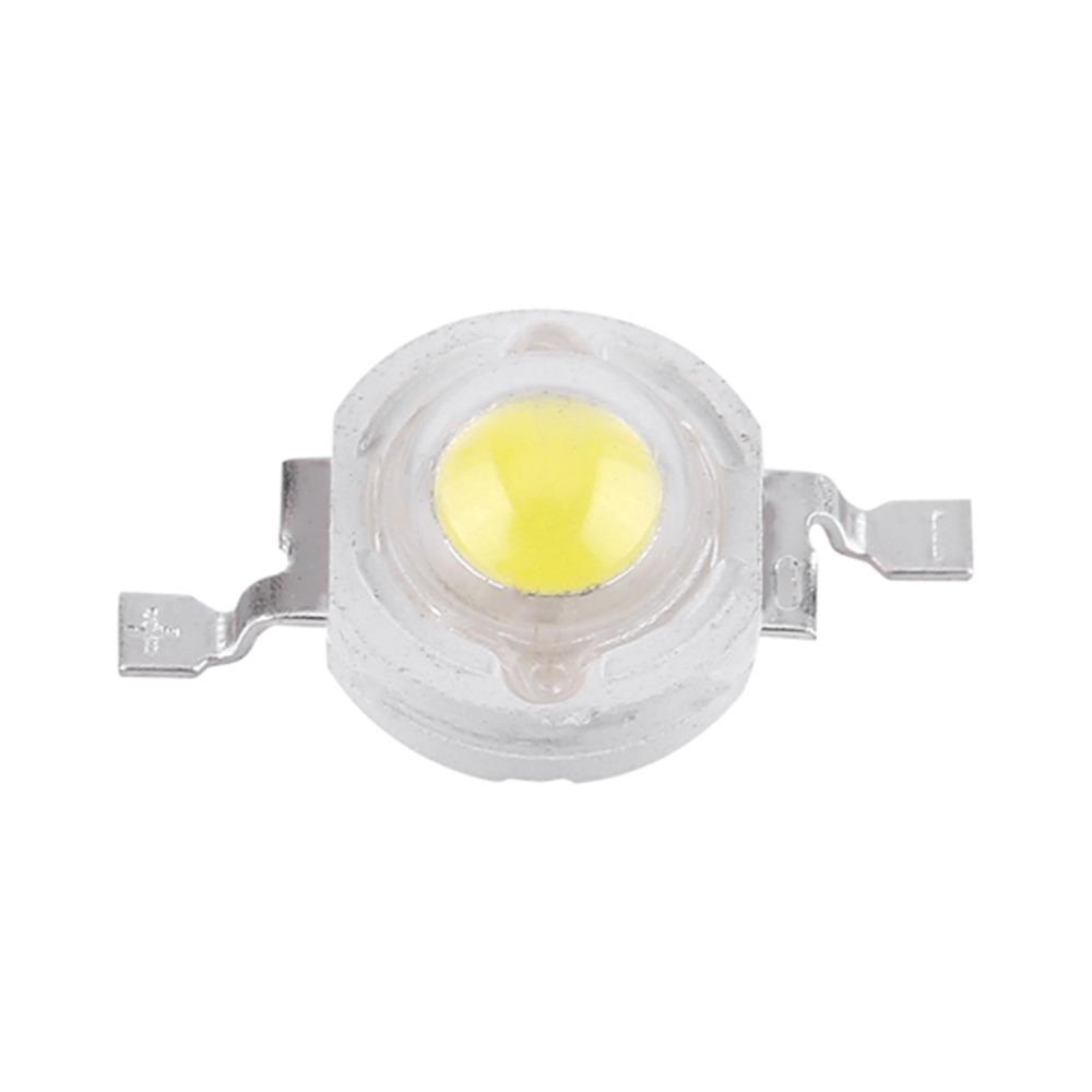50PCS Aluminum High Power LED Beads 110LM/W DIY Lighting Fixtures Floodlight Replacement