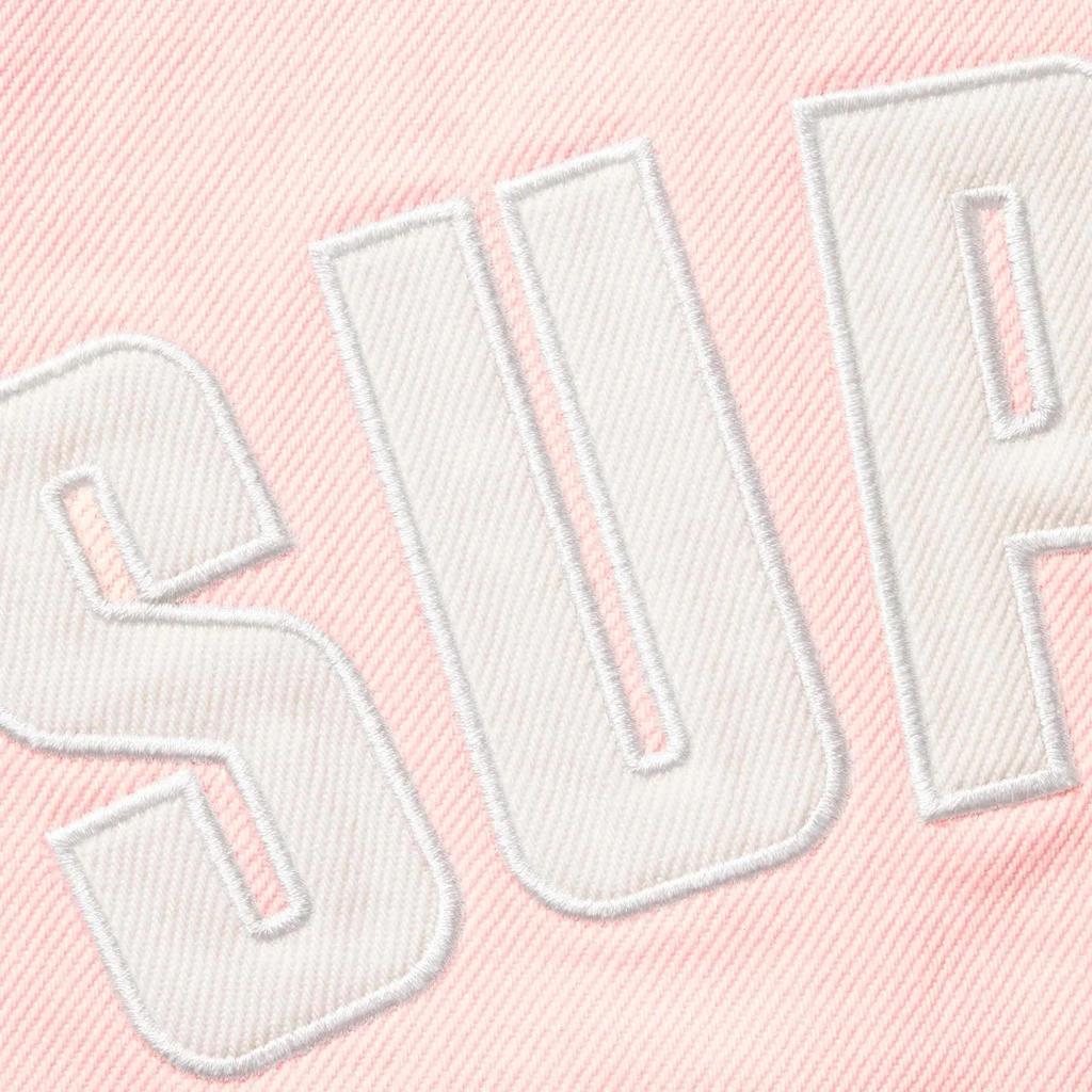 Supreme Arc Denim Coaches Jacket Light Pink