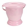 1pc Plastic Buckle Spittoon Household Bed Pan Night Urine Pot with Handle