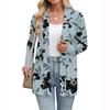 Women's Fashion Casual Long Sleeve Cardigan Thin Loose Cardigan Jacket With Pockets