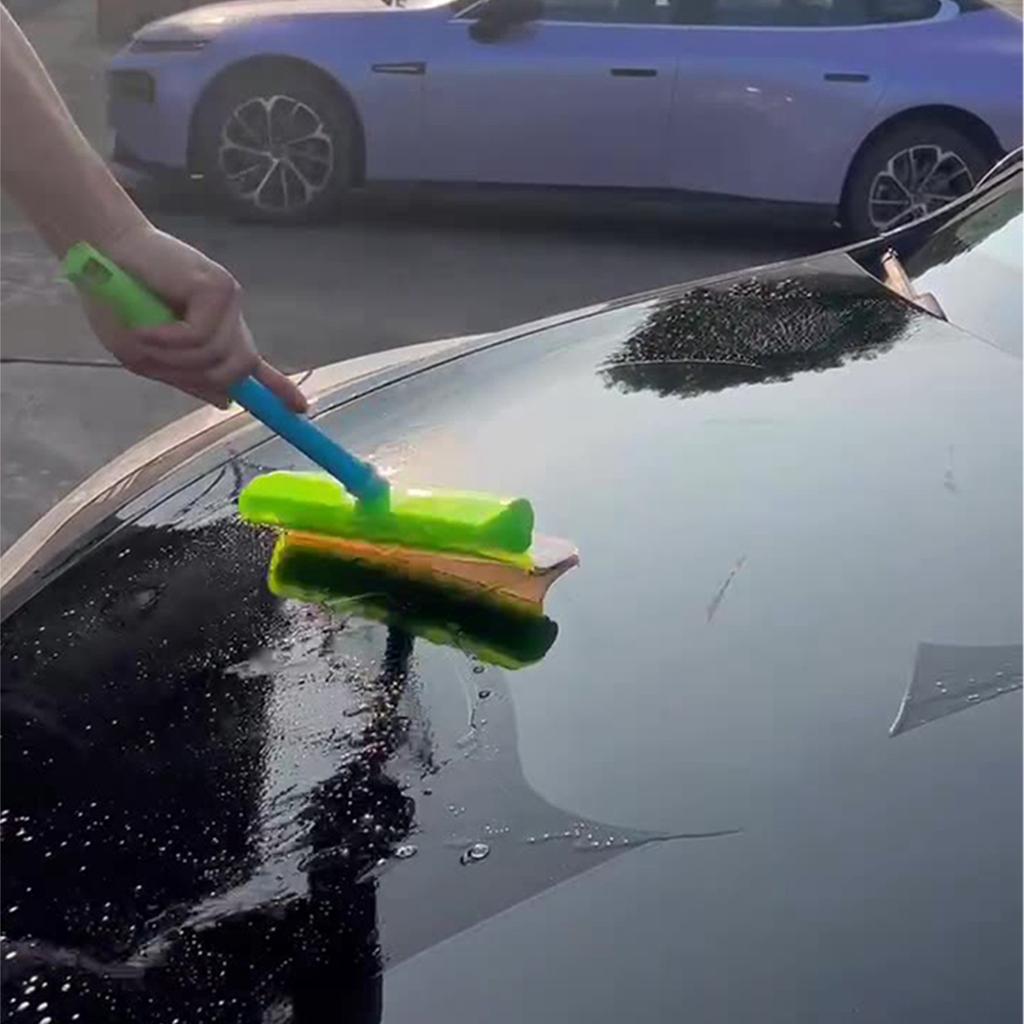 Silicone Window Scraper Microfiber Cloth Set Car Cleaning Mop Cleaning Tool Glass Cleaning Artifacts