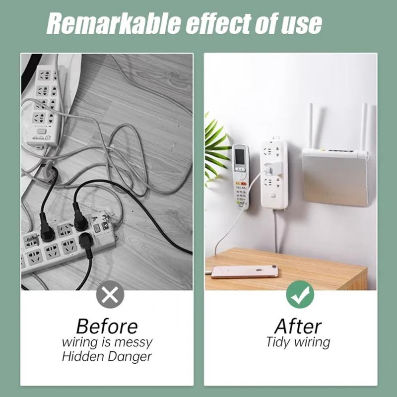 2/30pcs Double-Sided Hooks Self-Adhesive Wall Hook Multi-Purpose Transparent Hooks Waterproof Clothes Towel Hook Storage Tools