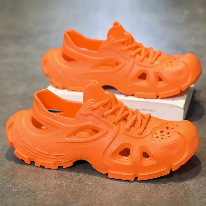 

Fashion Playform Height Up Sandals Woman Summer Water Sport Shoes Slippers Sport Sneakers Newest Foot-wear Foot-wear Order Athlete 36