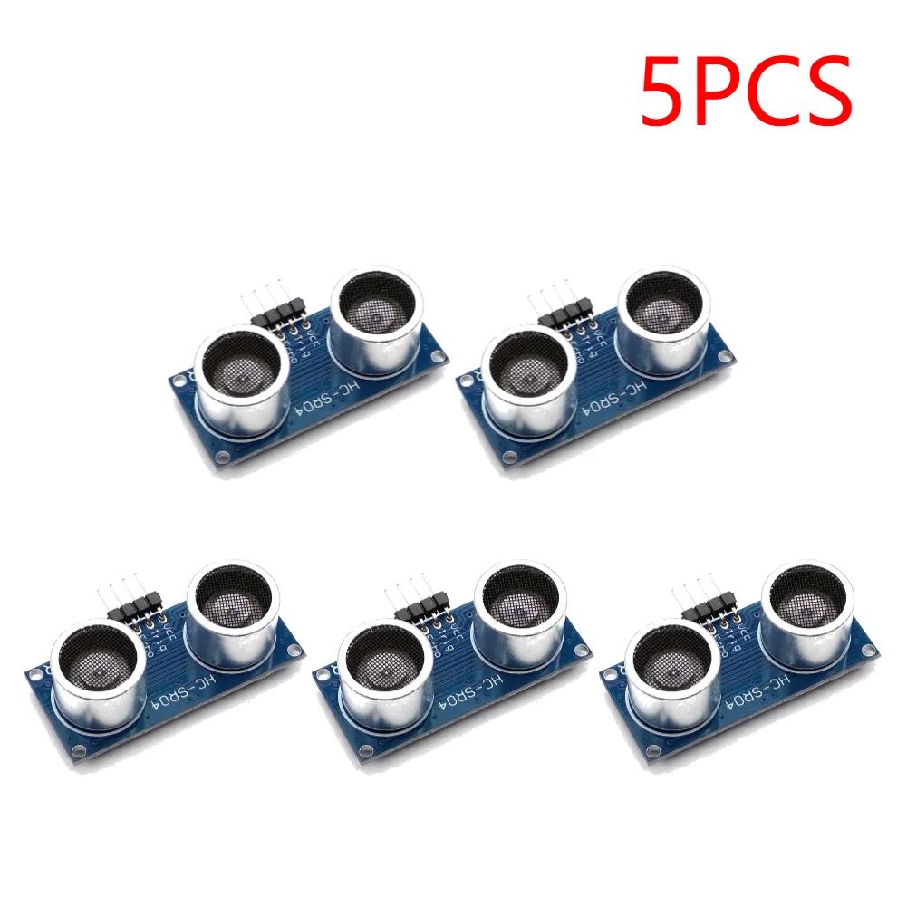 1-6PCS HC-SR04 Ultrasonic Wave Detector Ranging Module HC-SR04P HC SR04 HCSR04P Distance Sonar Sensor Board 3-5.5V