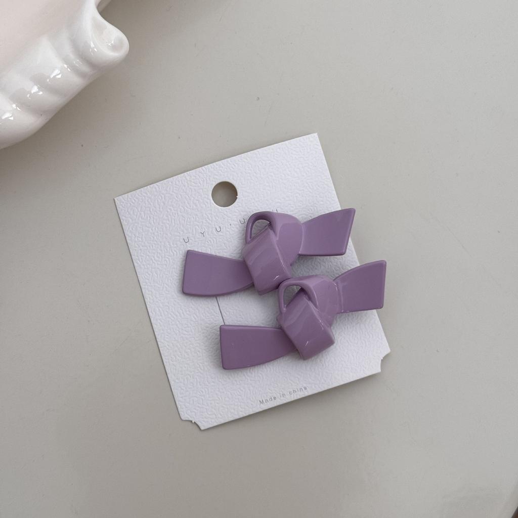 Mini Hair Pins and Clips Korean Accessories for Women Girl Bow Leading Fashion Trendy Popular Cute Kawaii Sweets Kpop  Fairy