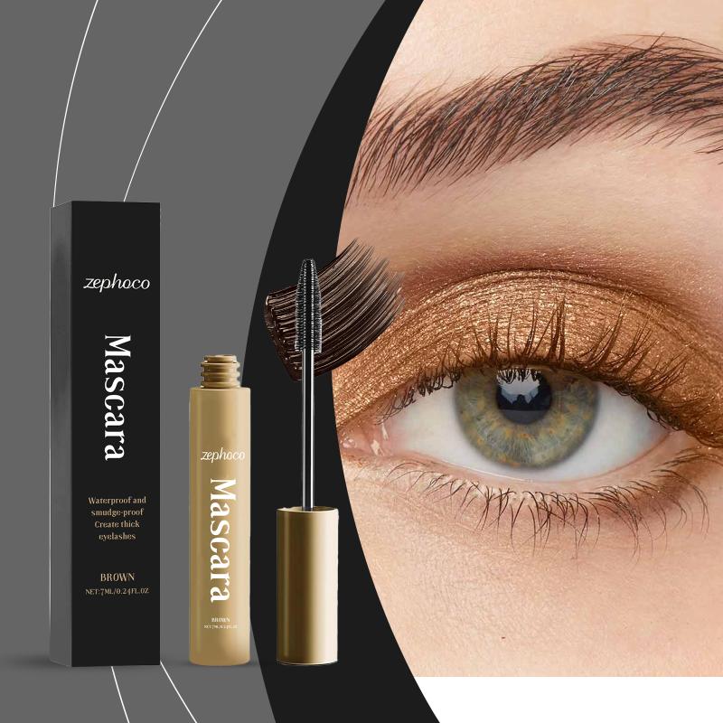 Mascara Allungante Arricciante Aspetto Naturale Impermeabile Resistente alle Macchie Senza Grumi Volumizzante Per Uso Quotidiano A Lunga Tenuta Formula Delicata