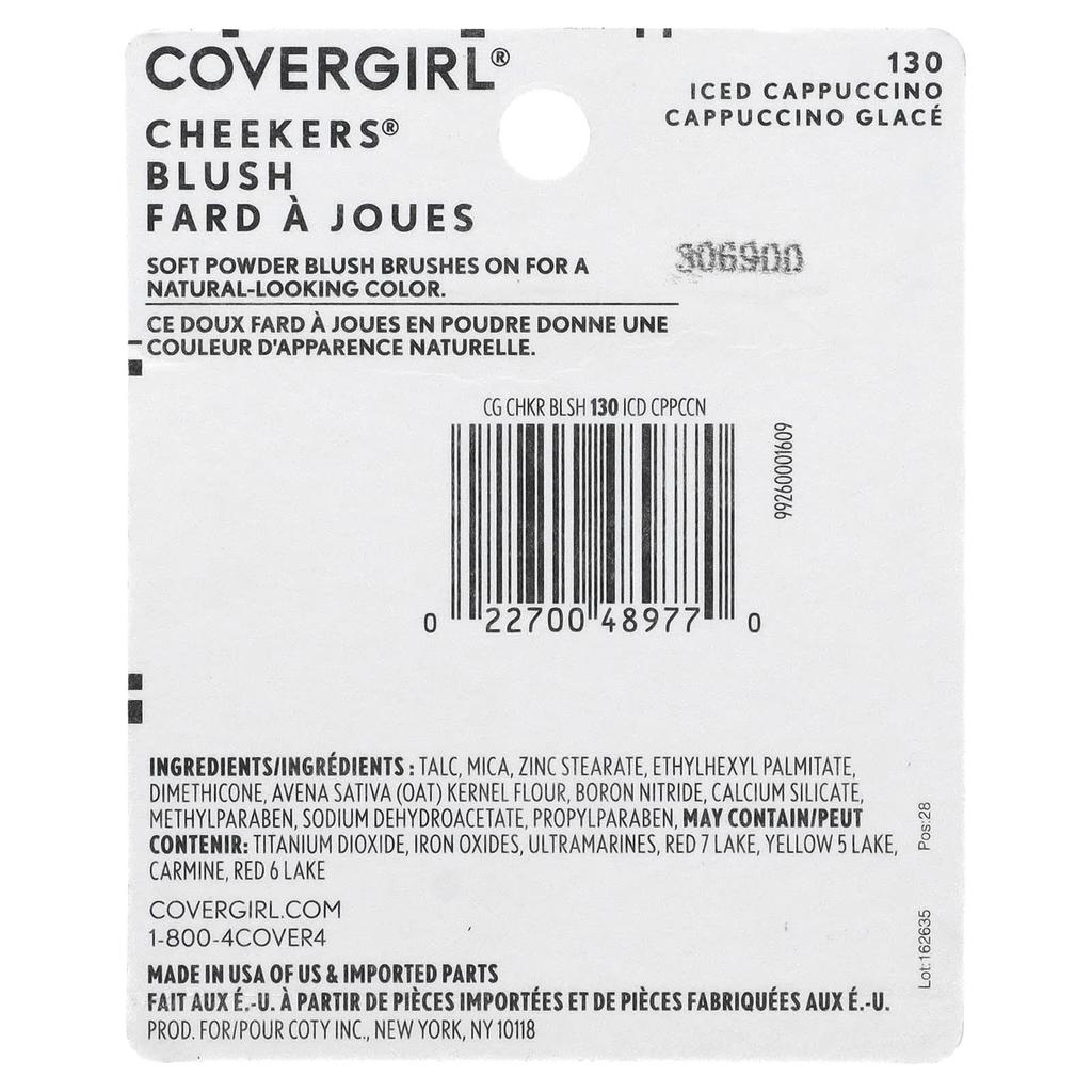 Chiker's Blusher, 130 Ice Cappuccino, 3G(0.12Oz)