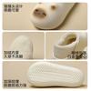 Waterproof cotton slippers autumn and winter bags and indoor home new warm thick-soled non-slip velvet cotton shoes