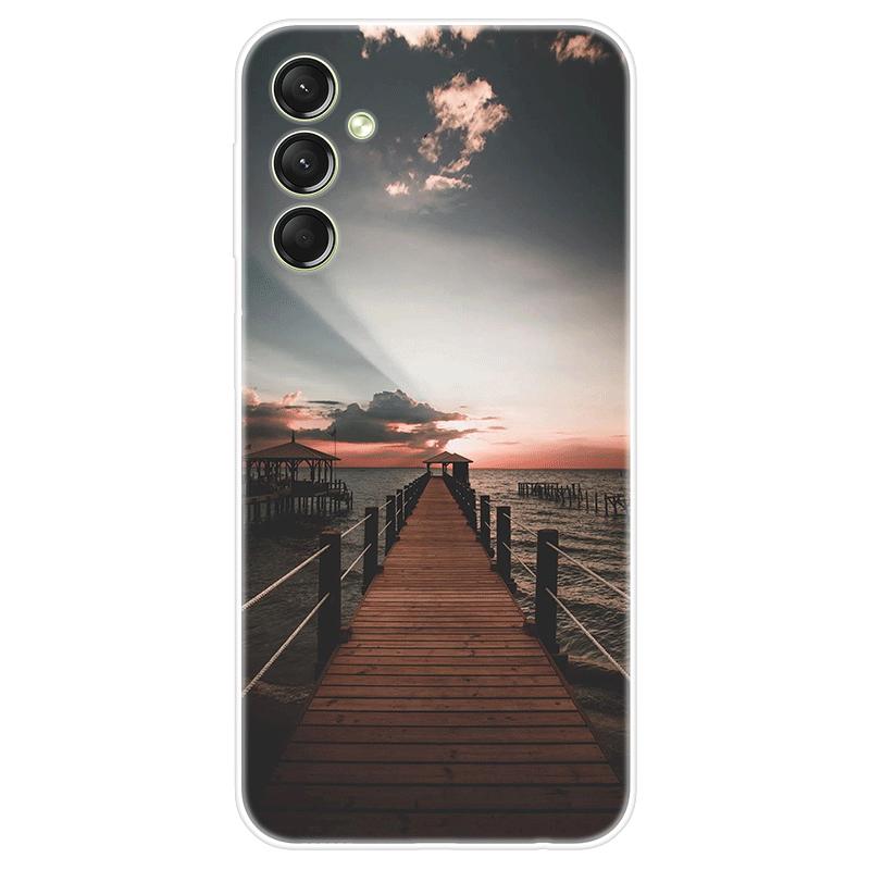 

Для Samsung Galaxy A24 A 24 GalaxyA24 4G чехол Мягкая силиконовая задняя крышка Чехол для телефона с рисунком из мультфильма Инновационный чехол For Samsung Galaxy A24 4G