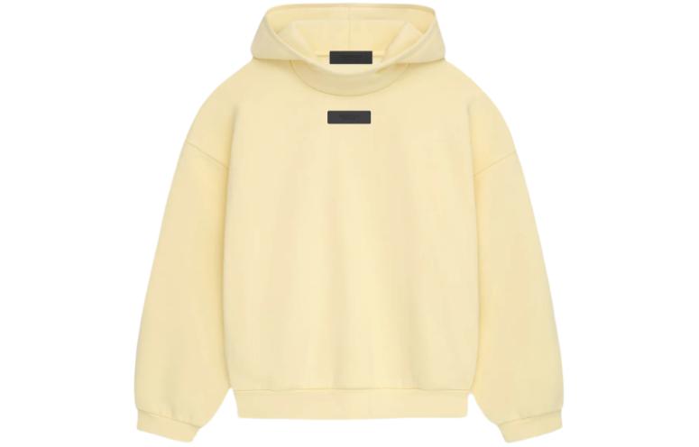 Fear of God Essentials Pullover Hoodie 'Garden Yellow' XL beige
