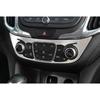 For Chevrolet Equinox 2018-21 Silver Steel Console AC Switch Control Cover Trim