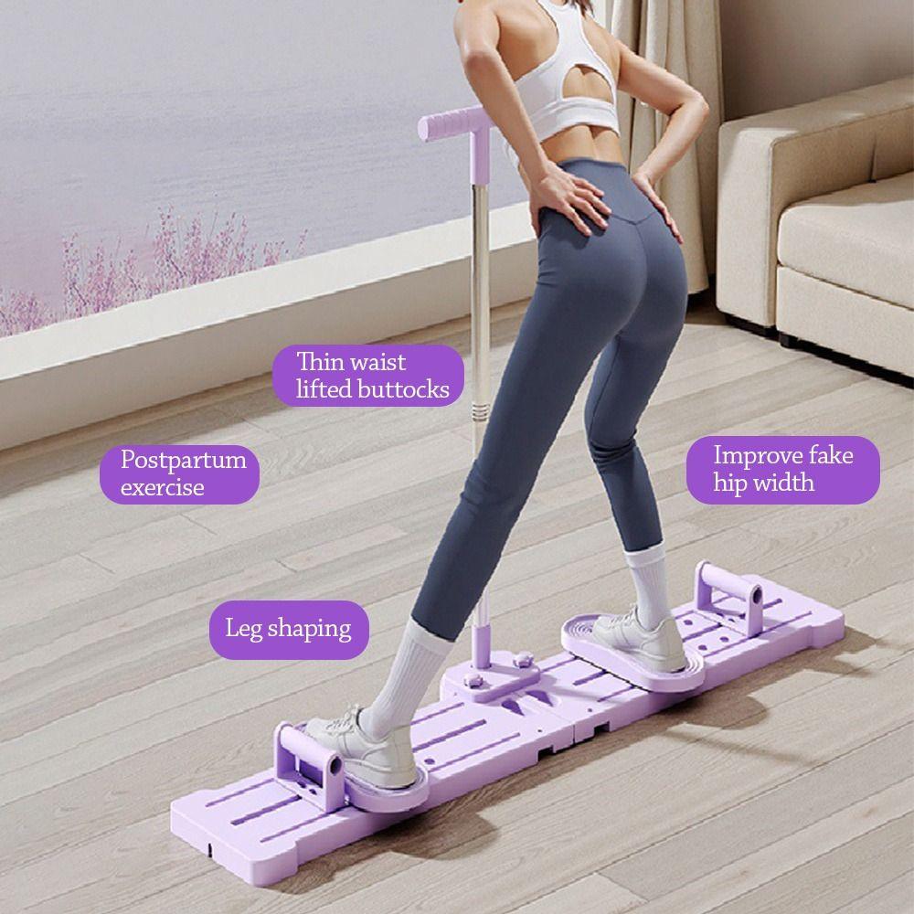 Verstellbares Muskeltrainingsgerät Kunststoff Hüft-Bein-Trainer Neue Skimaschine Postpartal