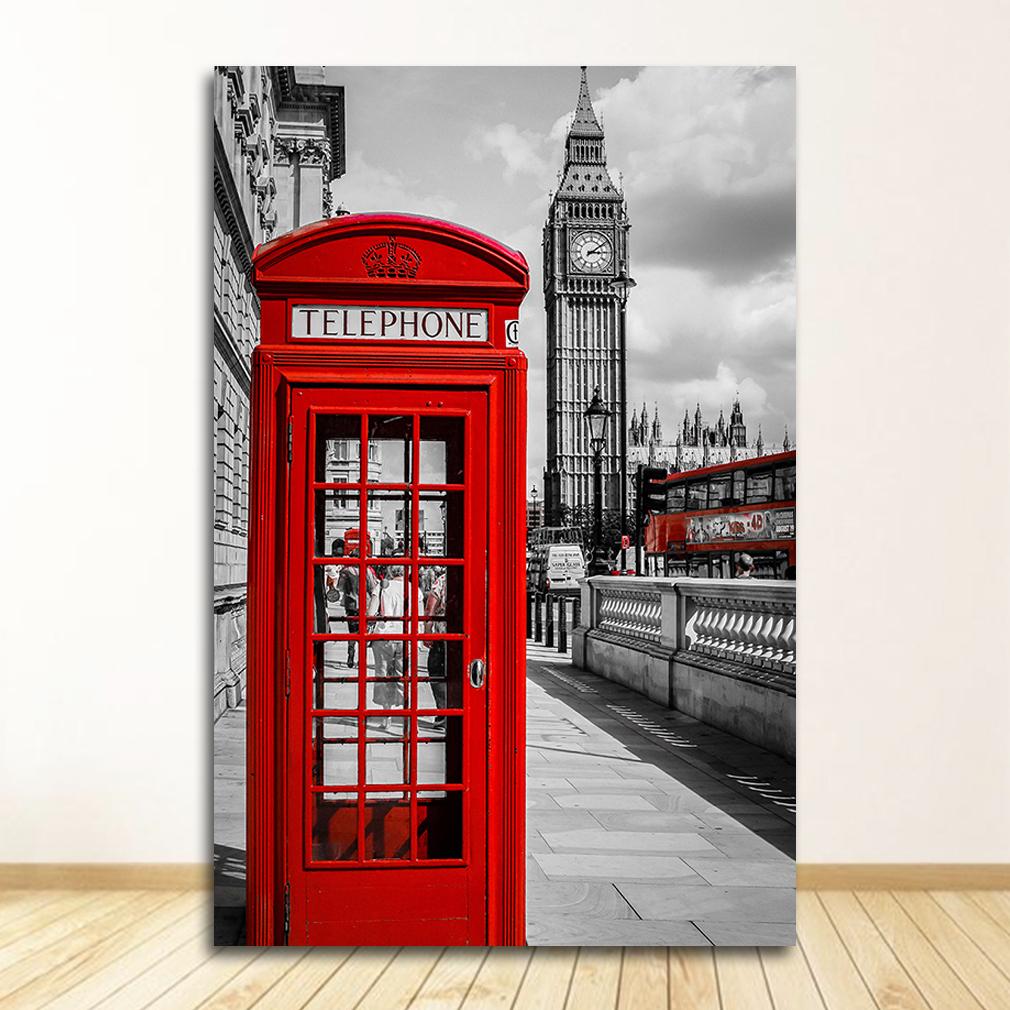 Canvas Print City London Paris Landscape Nordic S And Prints Paintings For Living Room Wall Art Decorative Pictures