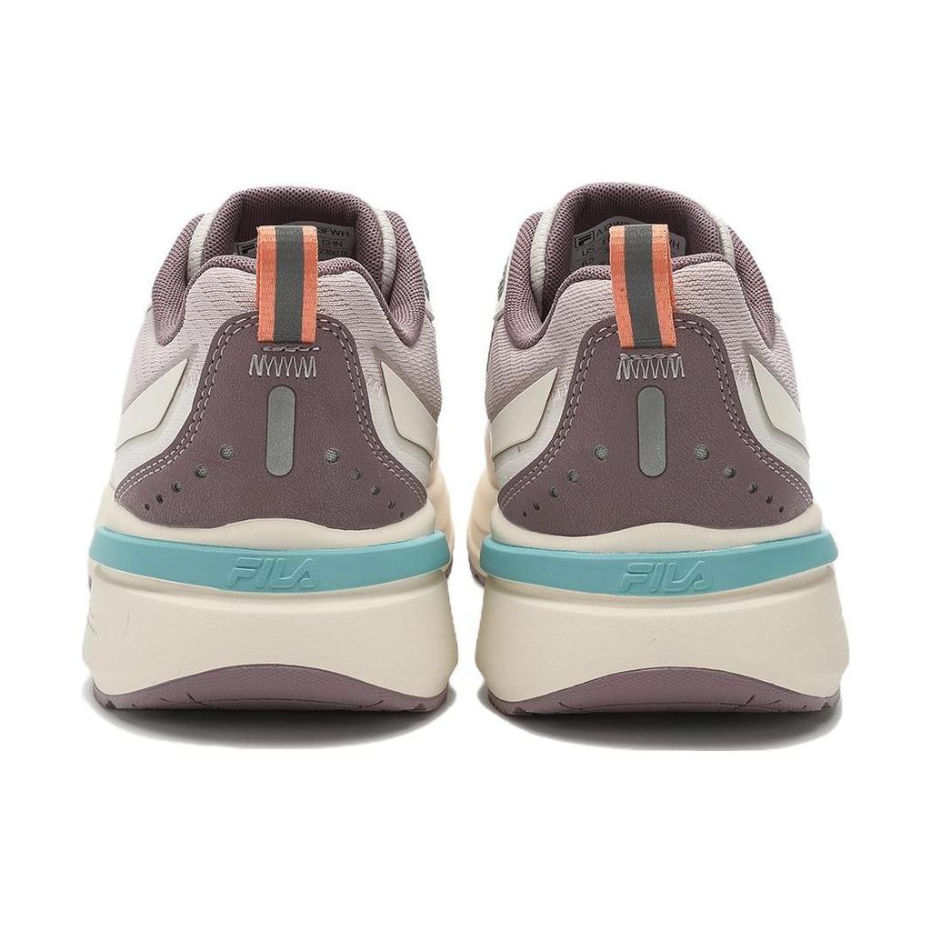 FILA Nuvole 1.0 City Running Mesh Cushioning Durable Breathable Low-Top Running Shoes Women sneaker Pink White A12W341123FWH