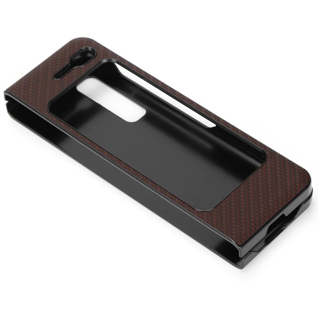 Mobile Phone Case ABS AllInclusive AntiFall Protective Cover for Samsung Galaxy Z Fold 1 W20(Brown )