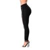 Sexy European & American Eyelet Strap Leggings: Slimming, Exposed Legs, Hip Lift, Large Sizes Available, Women's Fitness Tights