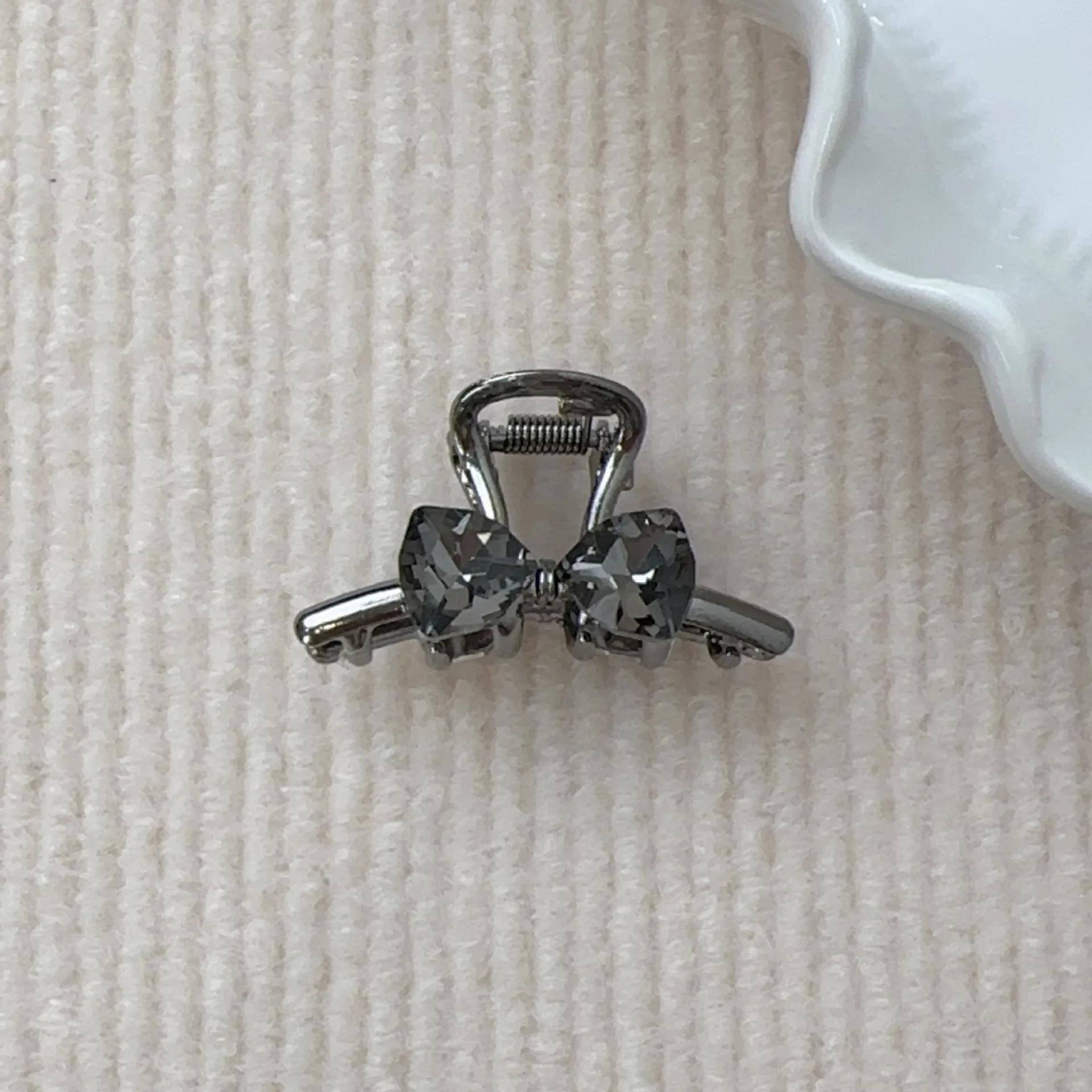 

Маленькая металлическая заколка для волос со стразами для женщин и девочек, милая симпатичная заколка для волос с челкой, сломанная заколка для волос, заколка для волос на голову принцессы, головной убор