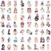 200 Sexy Beauty Stickers, Anime Japanese Bunny Girl Seduces Orgasm Girl Loli Stickers