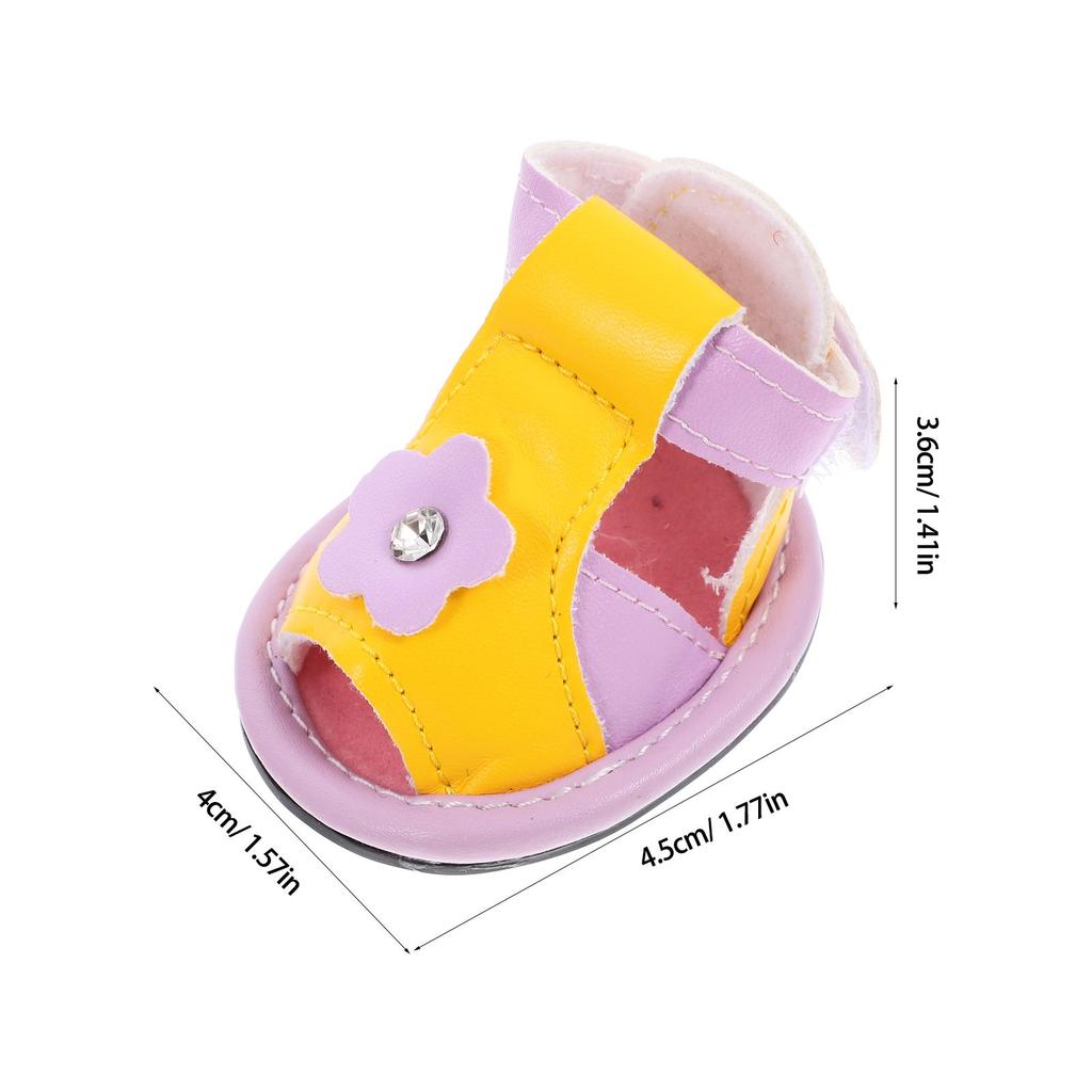 Sandals Pet Dog Paw Protector Bone Accessories Boots Heat Protection Shoes Father