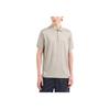 Emporio Armani Solid Logo Polo Shirt With Half-Zip Men Tops Light-Brown EM001082-AF10017-U8033