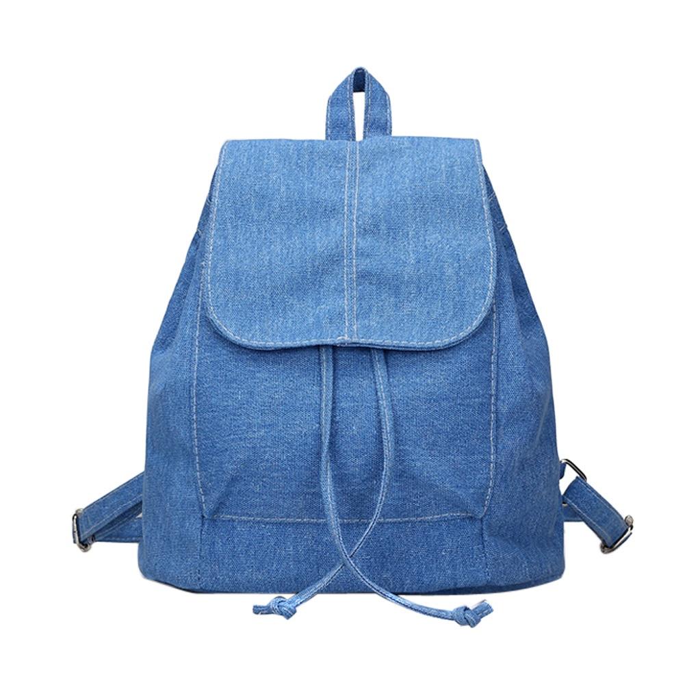 small jean backpack
