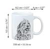 Bergamasco Shepherd Dog, Bergamasco Sheepdog - cup with a dog, cheerful cup for a dog lover, personalized gift from the Art-Dog brand