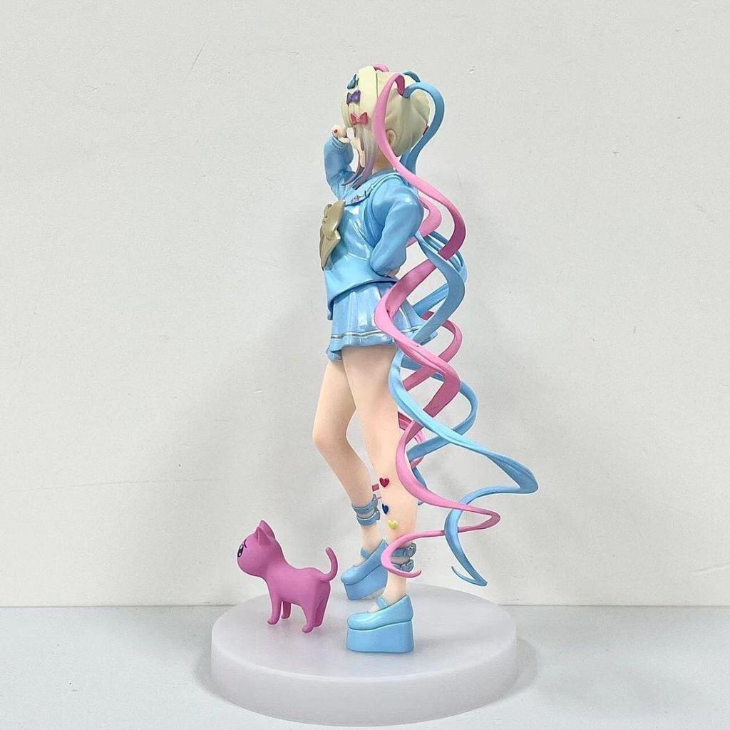 Anime Streamer Girl Angel-chan Cute Figure Model Ornament