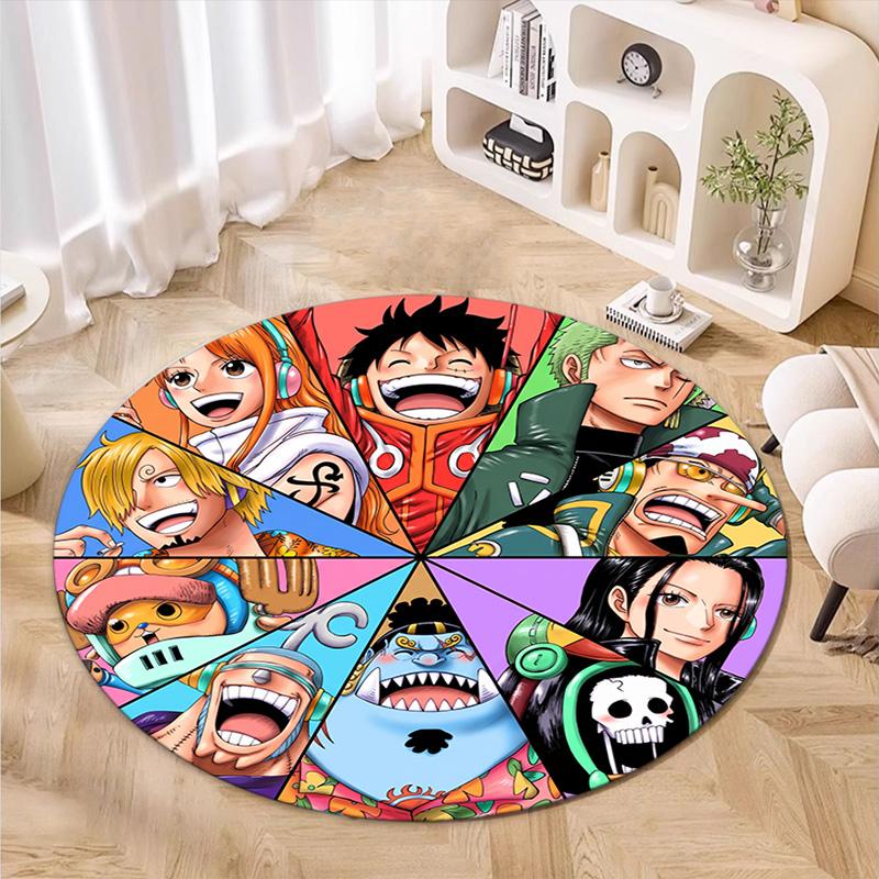 Cute Monkey D. Luffy from the Japanese manga ONE PIECE carpet is soft, home, bedroom, door mat decoration, and non slip carpet E16