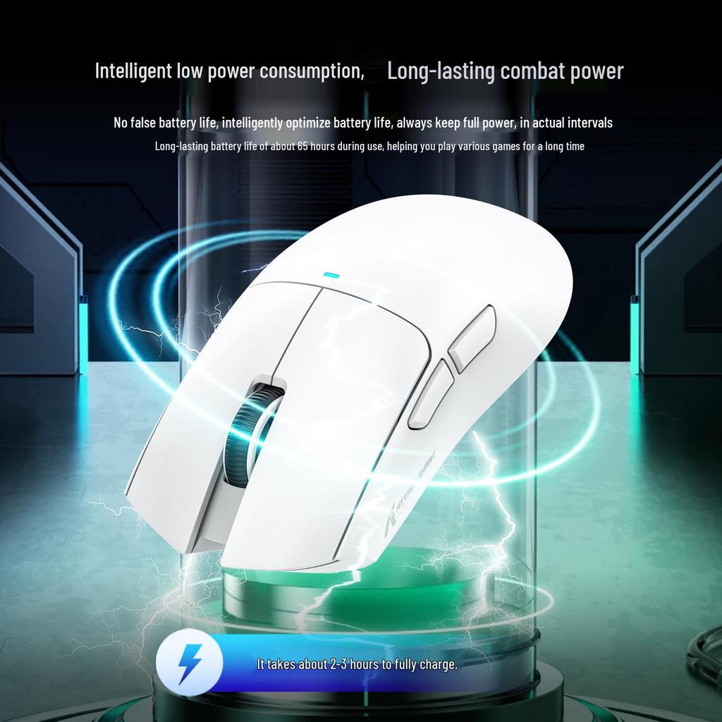 Attack Shark X11 Wireless Gaming Mouse - Lightweight Tri-Mode Bluetooth with RGB Charging
