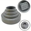 1Pc Professional Rotating Round Shape Drill Bit Storage Case 360°Rotating Box Grinding Tool Tip Stand Organizer Jewelry DIY Tool.