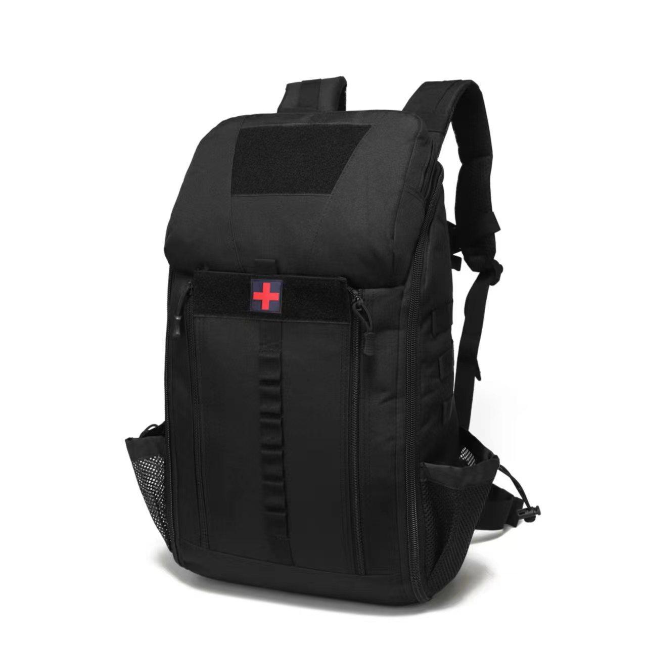 Tactical Backpack, Outdoor Medical Backpack, Large Capacity Camping Backpack, First Aid Backpack, Multifunctional Collection чёрный
